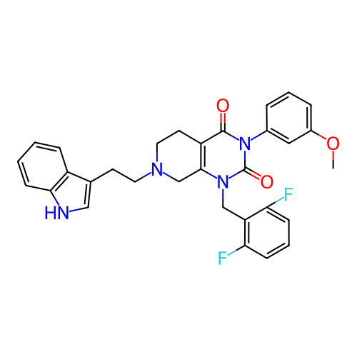 Chemical structure of BindingDB Monomer ID 50215220