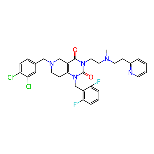 Chemical structure of BindingDB Monomer ID 50215222