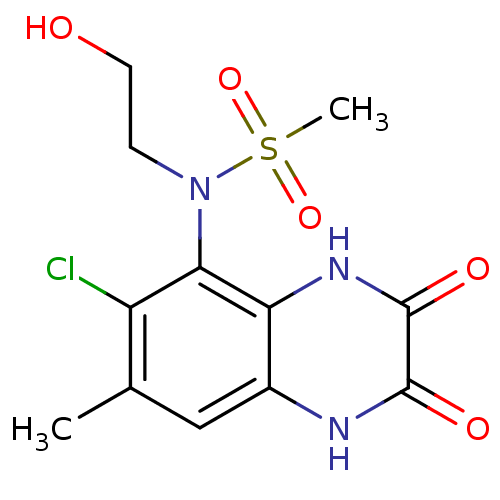 Chemical structure of BindingDB Monomer ID 50215282