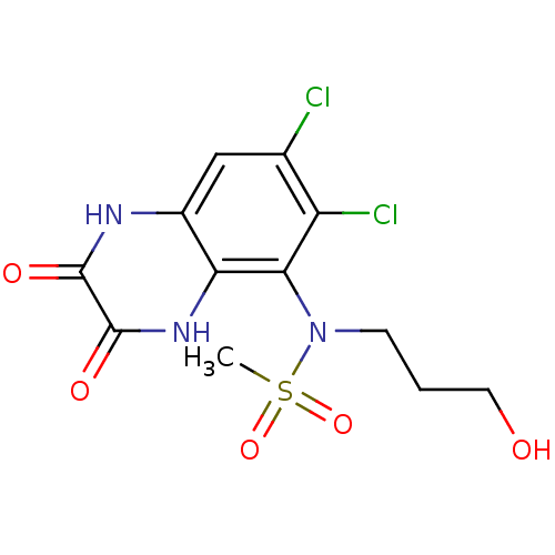 Chemical structure of BindingDB Monomer ID 50215292