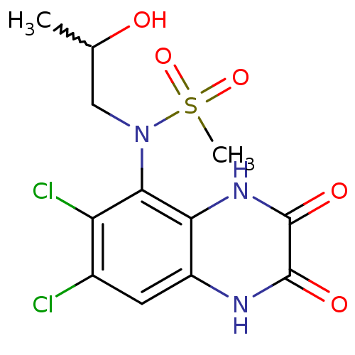 Chemical structure of BindingDB Monomer ID 50215297