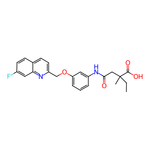 Chemical structure of BindingDB Monomer ID 50215407
