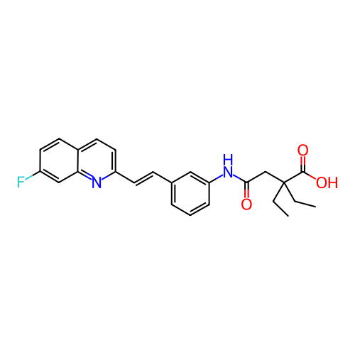Chemical structure of BindingDB Monomer ID 50215411
