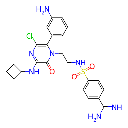 Chemical structure of BindingDB Monomer ID 50215420