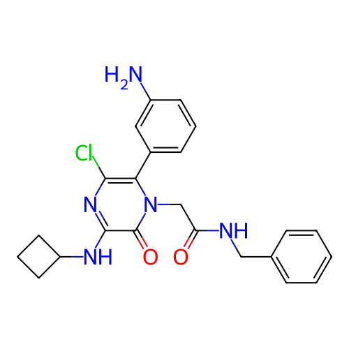 Chemical structure of BindingDB Monomer ID 50215423