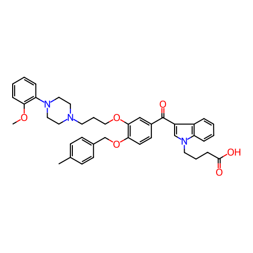 Chemical structure of BindingDB Monomer ID 50215475