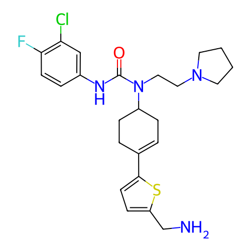 Chemical structure of BindingDB Monomer ID 50215593