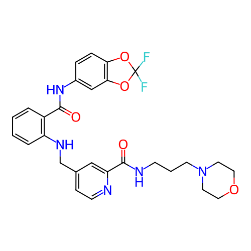 Chemical structure of BindingDB Monomer ID 50215762
