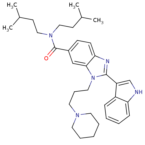 Chemical structure of BindingDB Monomer ID 50215804