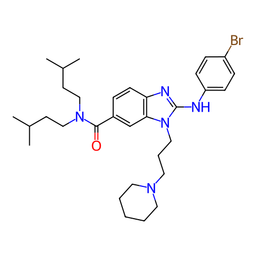 Chemical structure of BindingDB Monomer ID 50215829