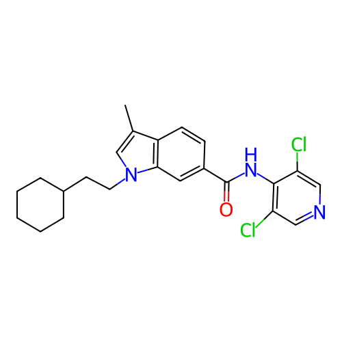 Chemical structure of BindingDB Monomer ID 50215945