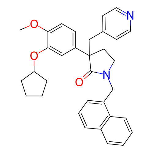 Chemical structure of BindingDB Monomer ID 50216160