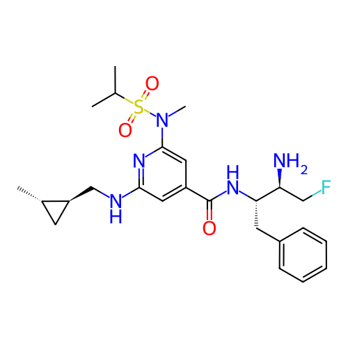 Chemical structure of BindingDB Monomer ID 50216173
