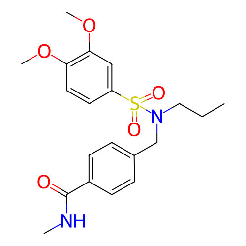Chemical structure of BindingDB Monomer ID 50216265