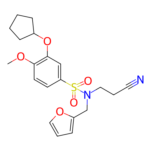 Chemical structure of BindingDB Monomer ID 50216281
