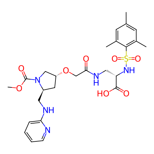 Chemical structure of BindingDB Monomer ID 50217421