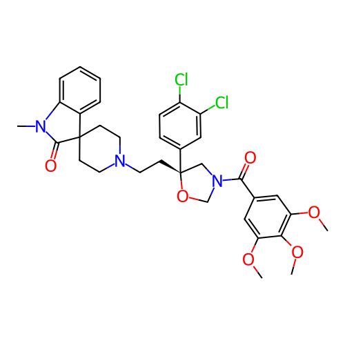 Chemical structure of BindingDB Monomer ID 50217507