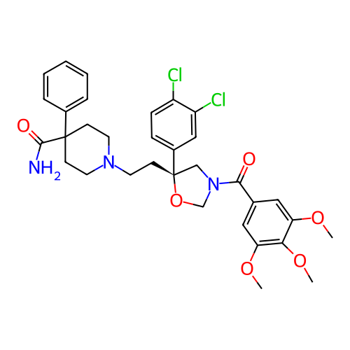 Chemical structure of BindingDB Monomer ID 50217508