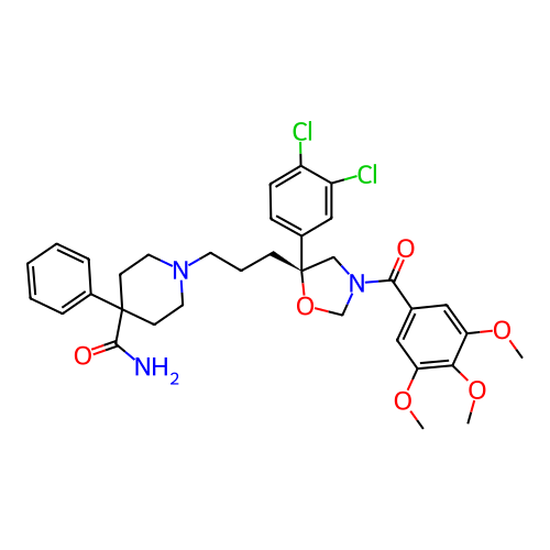 Chemical structure of BindingDB Monomer ID 50217516