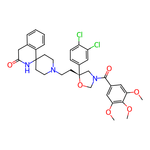 Chemical structure of BindingDB Monomer ID 50217519