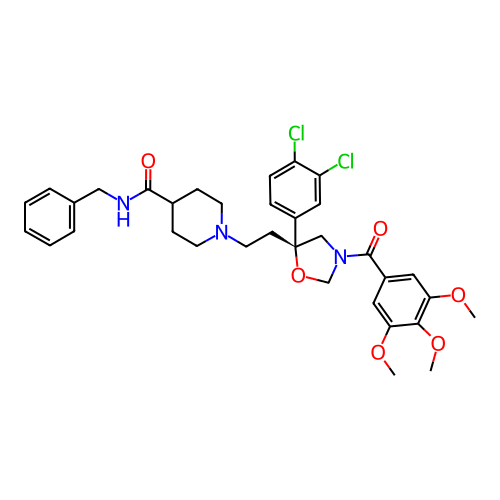 Chemical structure of BindingDB Monomer ID 50217524