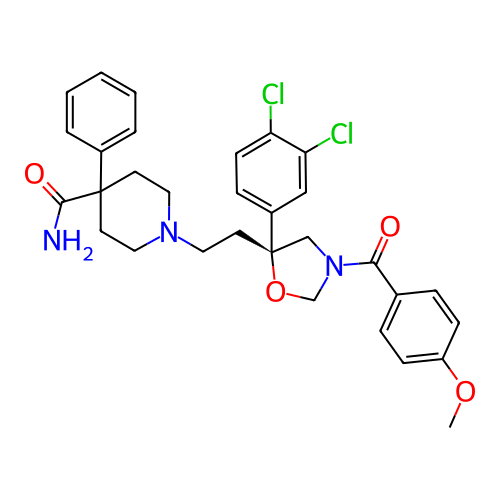 Chemical structure of BindingDB Monomer ID 50217525