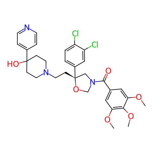 Chemical structure of BindingDB Monomer ID 50217526