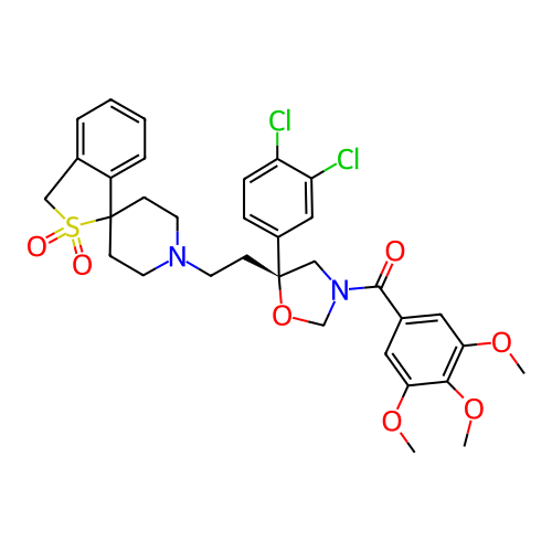 Chemical structure of BindingDB Monomer ID 50217529