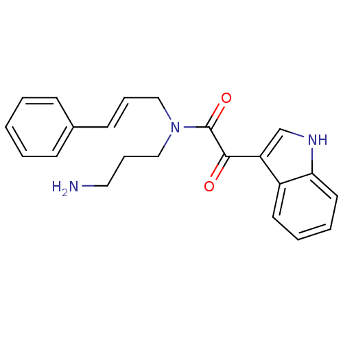 Chemical structure of BindingDB Monomer ID 50217740