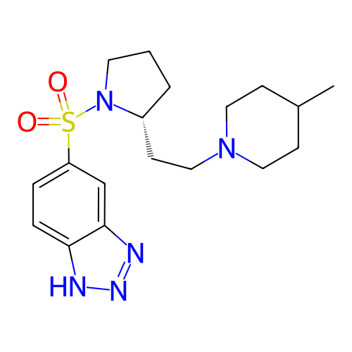 Chemical structure of BindingDB Monomer ID 50217834