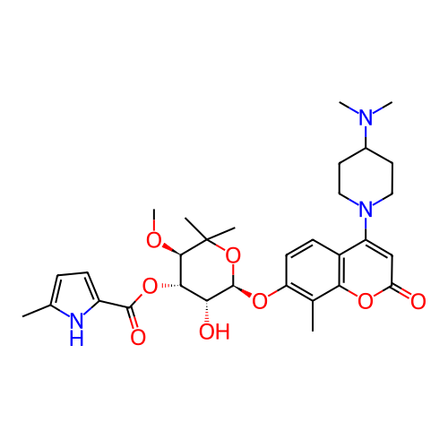 Chemical structure of BindingDB Monomer ID 50218630