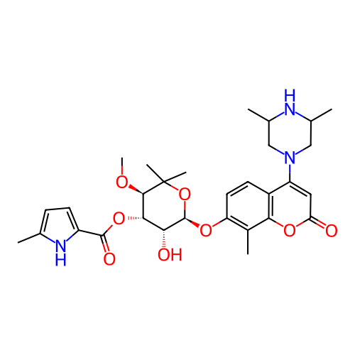 Chemical structure of BindingDB Monomer ID 50218634