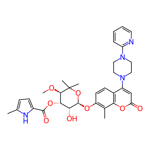 Chemical structure of BindingDB Monomer ID 50218639