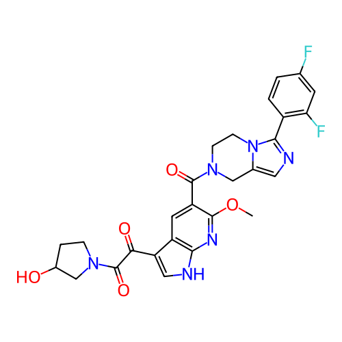 Chemical structure of BindingDB Monomer ID 50218821