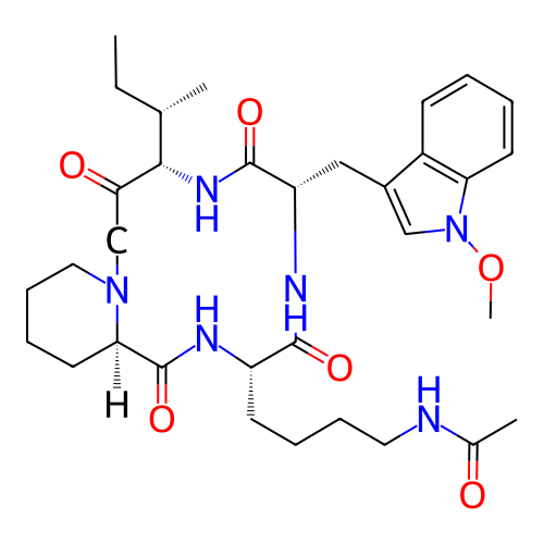 Chemical structure of BindingDB Monomer ID 50218870