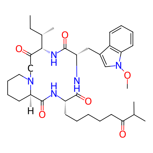 Chemical structure of BindingDB Monomer ID 50218873