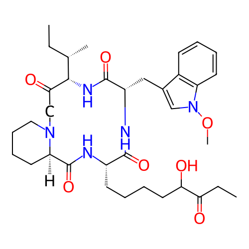 Chemical structure of BindingDB Monomer ID 50218874