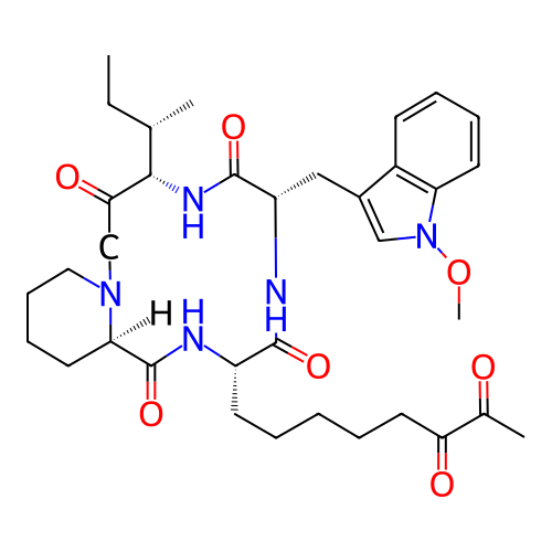Chemical structure of BindingDB Monomer ID 50218875