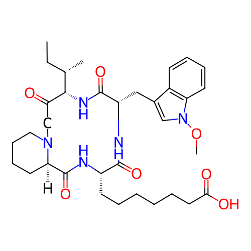 Chemical structure of BindingDB Monomer ID 50218882