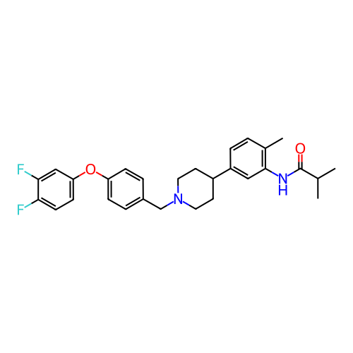 Chemical structure of BindingDB Monomer ID 50219045