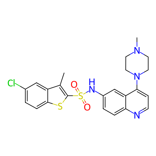 Chemical structure of BindingDB Monomer ID 50219083
