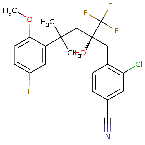 Chemical structure of BindingDB Monomer ID 50219444