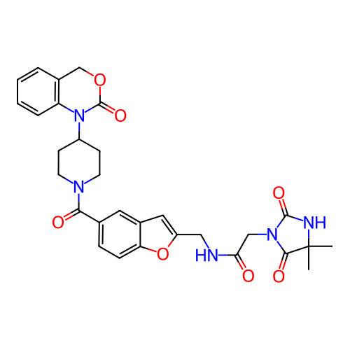 Chemical structure of BindingDB Monomer ID 50219523
