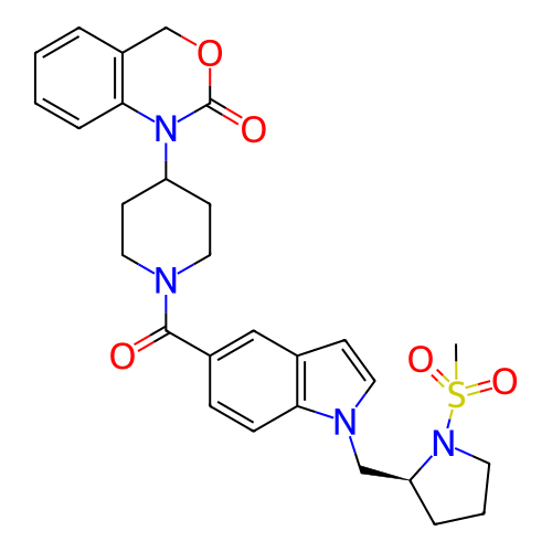 Chemical structure of BindingDB Monomer ID 50219525