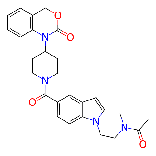 Chemical structure of BindingDB Monomer ID 50219528
