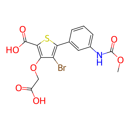 Chemical structure of BindingDB Monomer ID 50219564