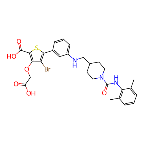 Chemical structure of BindingDB Monomer ID 50219569