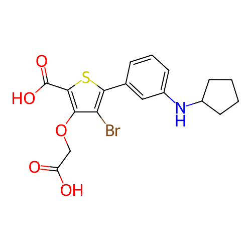 Chemical structure of BindingDB Monomer ID 50219587