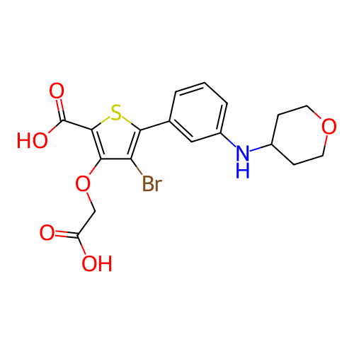 Chemical structure of BindingDB Monomer ID 50219590