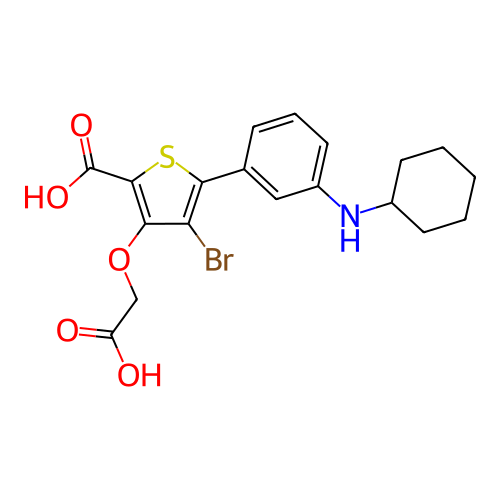 Chemical structure of BindingDB Monomer ID 50219597